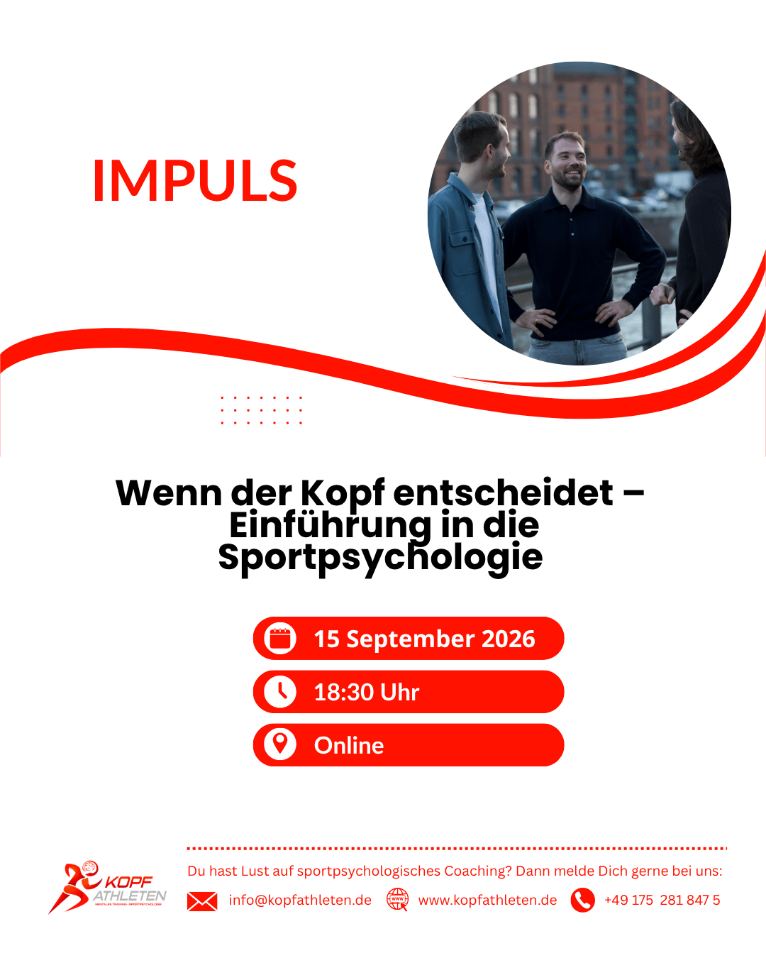 Impuls: Wenn der Kopf entscheidet – Einführung in die Sportpsychologie