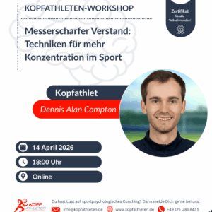 Messerscharfer Verstand: Techniken für mehr Konzentration im Sport