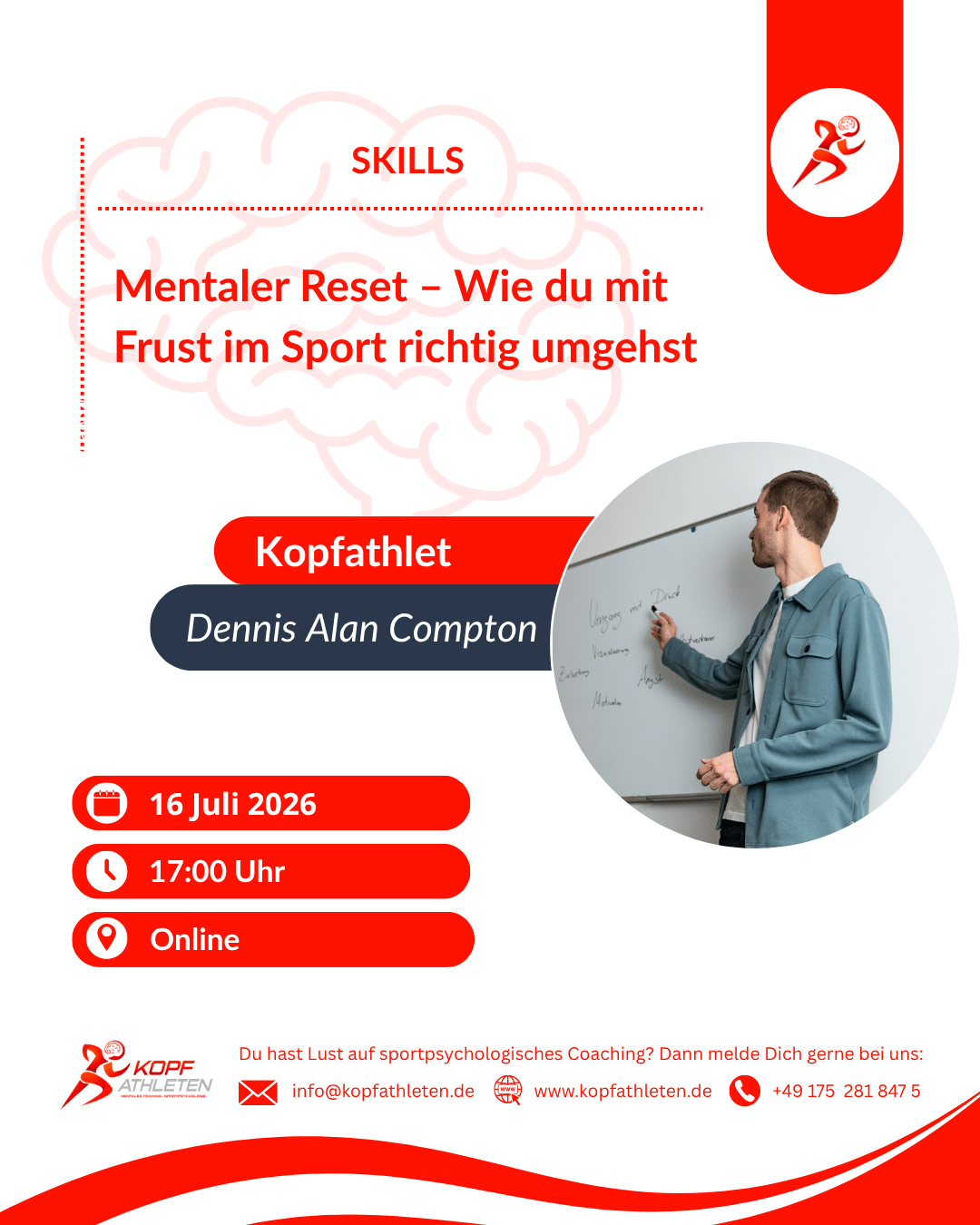 Skills: Mentaler Reset – Wie du mit Frust im Sport richtig umgehst