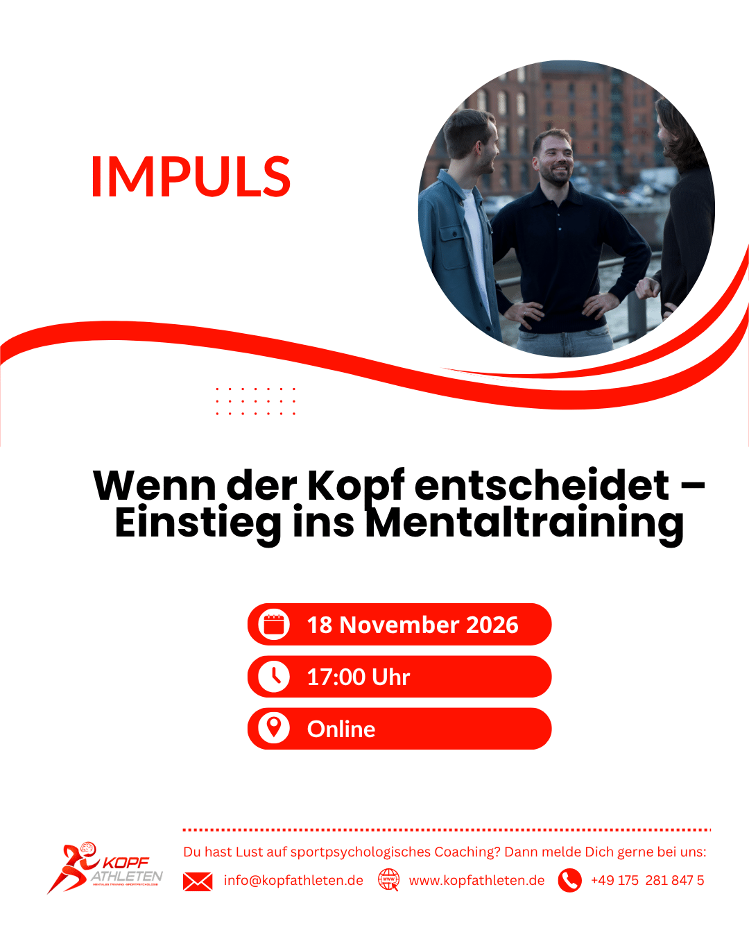 Impuls: Wenn der Kopf entscheidet – Einstieg ins Mentaltraining